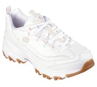 Skechers Damen D Lites Good Neutral, Weiss/opulenter Garten, 37 EU