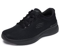 Sneaker SKECHERS "DYNAMIGHT 3.0", Damen, Gr. 42, schwarz (schwarz unifarben), Textil, Schuhe Sneaker, Schnürschuh, Halbschuh, Freizeitsneaker mit Memory Foam (70775933-42) schwarz unifarben