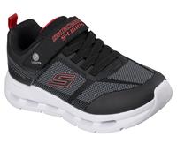 Sneaker SKECHERS "GLIDE-STEP LIGHTS", Mädchen, Gr. 30, schwarz, Lederimitat, Textil, Mesh, mehrfarbig, Schuhe Sneaker, Freizeitschuh mit Glide-Step, Größenschablone zum Download (27030948-30) schwarz