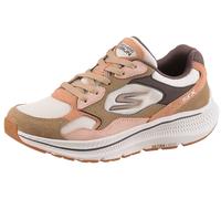 Sneaker SKECHERS "GO RUN CONSISTENT 2.0", Damen, Gr. 35, braun (hellbraun, beige), Leder, Mesh, Veloursleder, Schuhe Sneaker, Laufschuh, Trainingsschuh mit flexibler Traktionslaufsohle aus Gummi (3878