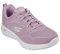 Sneaker SKECHERS "GO WALK JOY-VIOLET", Damen, Gr. 43, lila (mauve), Textil, Schuhe Sneaker, Trainingsschuh, Schnürschuh mit Goga Mat Technologie (88287718-43) mauve