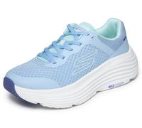 Sneaker SKECHERS "MAX CUSHIONING", Damen, Gr. 40, hellblau, Lederimitat, Mesh, Schuhe Sneaker, Laufschuh, Sportschuh, Schnürschuh, Freizeitschuh mit Max Cushioning (21996414-40) hellblau
