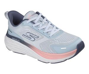 Sneaker SKECHERS "MAX CUSHIONING ELITE 3", Damen, Gr. 37, hellblau, rosa, Lederimitat, Mesh, Schuhe Sneaker, Laufschuh, Sportschuh, Schnürschuh mit Max Cushioning (54858969-37) hellblau, rosa