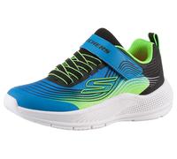 Skechers Microspec Advance Jungen Sneaker blau/grün - 33