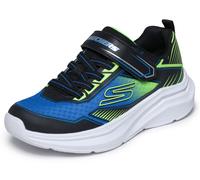 Skechers Microspec Velocity - Grid-Drift Kinder Freizeitschuhe, schwarz, Größe 36 36