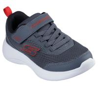 Sneaker SKECHERS "SELECTORS", Kinder, Gr. 36, grau, Textil, Synthetik, sportlich, Schuhe, Freizeitschuh mit Klettverschluss, Größenschablone zum Download (64752420-36) grau