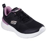 Sneaker SKECHERS "SKECH-AIR DYNAMIGHT 2.0-NEW HEIGHTS", Damen, Gr. 38, lila (schwarz, mauve), Lederimitat, Textil, Schuhe Sneaker, Schnürschuh, Fitnessschuh, Halbschuh, Freizeitsch mit Memory Foam, To
