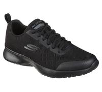 Sneaker SKECHERS "Skech-Air Dynamight", Herren, Gr. 42, schwarz, Synthetik, Textil, unifarben, Schuhe Sneaker, Freizeitschuh, Halbschuh, Schnürschuh mit Memory Foam-Funktion (71700417-42) schwarz