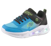 Skechers Meteor-Lights - Krendox 401495L-BKBL, Boy Sneakers,Sports Shoes, Blue, 28 EU