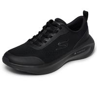 Sneaker SKECHERS "SKECHERS PLUSH FOAM", Damen, Gr. 38, schwarz (schwarz uni), Textil, unifarben, Schuhe Sneaker, Freizeitschuh, Halbschuh mit weicher Innensohle, vegane Verarbeitung (90529264-38) schw