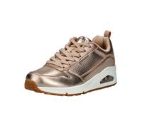 Sneaker SKECHERS "Skechers Sneaker Leder", Damen, Gr. 37, gold, Leder, Schuhe Sneaker (37517009-37) gold