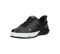 Sneaker SKECHERS "Skechers Sneaker Leder", Herren, Gr. 42, schwarz, Leder, Schuhe Sneaker (14823925-42)