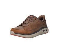 Sneaker SKECHERS "Skechers Sneaker Leder", Herren, Gr. 47,5, braun, Leder, Schuhe Sneaker (38651645-47,5) braun