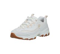 Sneaker SKECHERS "Skechers Sneaker Leder/Textil", Damen, Gr. 37, weiß, Leder, Textil, Schuhe Sneaker (22597257-37) weiß