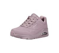 Sneaker SKECHERS "Skechers Sneaker Lederimitat", Damen, Gr. 37, rosa (grau), Lederimitat, Schuhe Sneaker (19911228-37) grau
