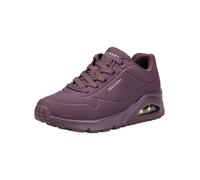 Sneaker SKECHERS "Skechers Sneaker Lederimitat", Damen, Gr. 38, rot (weinrot), Lederimitat, Schuhe Sneaker (61025638-38) weinrot