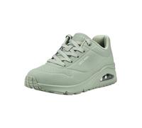 Sneaker SKECHERS "Skechers Sneaker Lederimitat", Damen, Gr. 40, grün, Lederimitat, Schuhe Sneaker (86745026-40) grün
