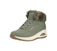 Sneaker SKECHERS "Skechers Sneaker Lederimitat", Damen, Gr. 40, oliv, Lederimitat, Schuhe Sneaker (52933146-40) oliv