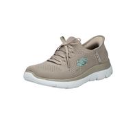Sneaker SKECHERS "Skechers Sneaker Textil", Damen, Gr. 41, beige, Textil, Schuhe Sneaker (70791002-41) beige