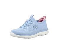 Sneaker SKECHERS "Skechers Sneaker Textil", Damen, Gr. 42, blau, Textil, Schuhe Sneaker (26882023-42) blau