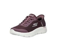 Skechers Damen Go Walk Flex Hands Free Slip-Ins-Grand Entry Sneaker, Burgunder, 43 EU