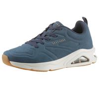 Sneaker SKECHERS "TRES-AIR UNO", Damen, Gr. 48,5, blau (navy), Lederimitat, Schuhe Sneaker, Freizeitschuh, Halbschuh, Schnürschuh mit Skech-Air-Luftpolsterung (89647458-48,5) navy