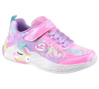 Skechers Unicorn Dreams Heart Sparkles Sneaker für Mädchen, Pink Sparkle Mesh Multi Trim, 12.5 UK Child