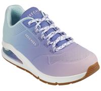 Sneaker SKECHERS "UNO 2 OMBRE AWAY" Gr. 42, blau (blau kombiniert) Damen Schuhe Modernsneaker Sneaker low in leuchtender Farbkombi (30387526-42)