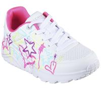 Skechers Uno Lite Kinder Sneaker weiß/rosa - 30