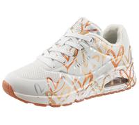 Skechers Schnürhalbschuh Uno-METALLIC LOVE Damen Weiß Gr. 35