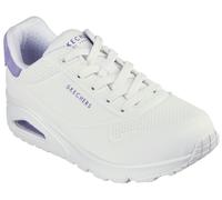 Skechers Sneaker Uno - Pop Back Damen Weiß 36 EU Lederimitat/Veloursleder mit Skech-Air