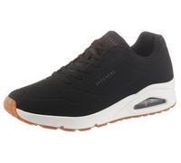 Sneaker SKECHERS "Uno - Stand on Air", Herren, Gr. 43, schwarz-weiß (schwarz, weiß), Synthetik, Schuhe Sneaker, Freizeitschuh, Halbschuh, Schnürschuh mit extra Dämpfung, Topseller (47464111-43)