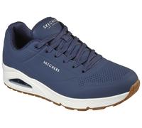 Skechers Herren Uno Stand On Air Sneaker, Navy Durabuck Trim, 47.5 EU