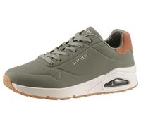 Skechers Herren UNO-Suited on Air Sneaker, Oliv/Blatt für Mich (Leaf It to Me), 39 EU