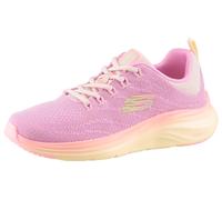 Sneaker SKECHERS "VAPOR FOAM-SUMMER JOURNEY", Damen, Gr. 40, bunt (rosa, gelb), Textil, kontrastfarbene Details, Schuhe Sneaker, Laufschuh, Freizeitschuh mit komfortabler Vapor Foam (45110235-40) rosa