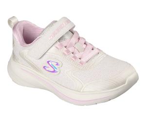 Sneaker SKECHERS "WAVE 92", Mädchen, Gr. 32, natur, Lederimitat, Textil, Glitzer, Schuhe Sneaker, Schlupfschuh mit Glitzer für Mädchen, Größenschablone zum Download (51038041-32) natur