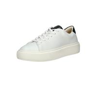Sneaky Steve Sneaker Leder Weiß/Schwarz - 45