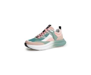 Sneaker SOCCX, Damen, Gr. 41, pearl rose, Leder, Synthetik, Textil, unifarben, Schuhe Sneaker, mit Farbverlauf in der Sohle (75321354-41) pearl rose