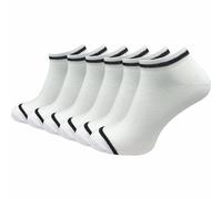 Sneaker Socken Damen (6 Paar) - Weiss / 39 - 42