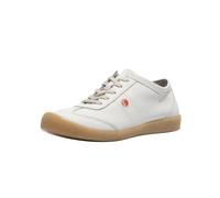 Sneaker SOFTINOS "softinos Sneaker Glattleder", Damen, Gr. 41, weiß, braun, Glattleder, Schuhe Sneaker (35884415-41) weiß, braun