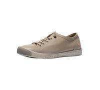 Sneaker SOFTINOS "softinos Sneaker Leder", Damen, Gr. 37, beige, grau, Leder, Schuhe Sneaker (93254107-37) beige, grau