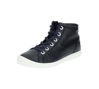 Sneaker SOFTINOS "softinos Sneaker Leder", Damen, Gr. 38, blau (navy), Leder, Schuhe Sneaker (73533030-38)