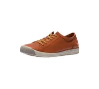 Sneaker SOFTINOS "softinos Sneaker Leder", Damen, Gr. 38, braun, Leder, Schuhe Sneaker (18185954-38) braun