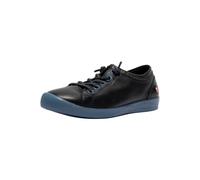 Sneaker SOFTINOS "softinos Sneaker Leder", Damen, Gr. 39, blau (navy), Leder, Schuhe Sneaker (22194065-39) navy