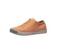 Sneaker SOFTINOS "softinos Sneaker Leder", Damen, Gr. 39, orange, Leder, Schuhe Sneaker (48725916-39) orange