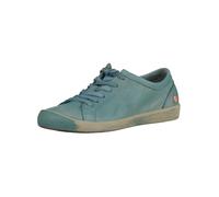 Sneaker SOFTINOS "softinos Sneaker Leder", Damen, Gr. 41, blau (denim), Leder, Schuhe Sneaker (51291220-41) denim
