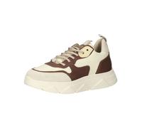 Sneaker STEVE MADDEN "STEVE MADDEN Sneaker Leder", Damen, Gr. 40, beige, braun, Leder, Schuhe Sneaker (19510209-40) beige, braun