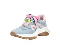Sneaker STEVE MADDEN "STEVE MADDEN Sneaker Leder", Damen, Gr. 42, blau, pink, Leder, Schuhe Sneaker (27660829-42) blau, pink