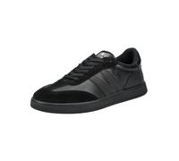 Sneaker STEVE MADDEN "STEVE MADDEN Sneaker Leder", Herren, Gr. 42, schwarz, Leder, casual, Schuhe (56891303-42) schwarz
