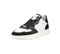 Sneaker STEVE MADDEN "STEVE MADDEN Sneaker Lederimitat", Herren, Gr. 42, weiß, schwarz, Lederimitat, Schuhe Sneaker (66516414-42) weiß, schwarz